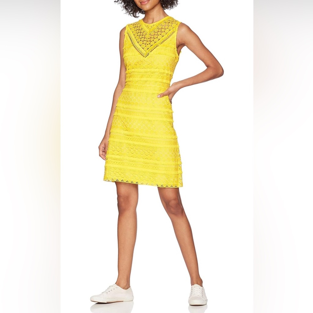 Sam Edelman Lace Yellow Dress
